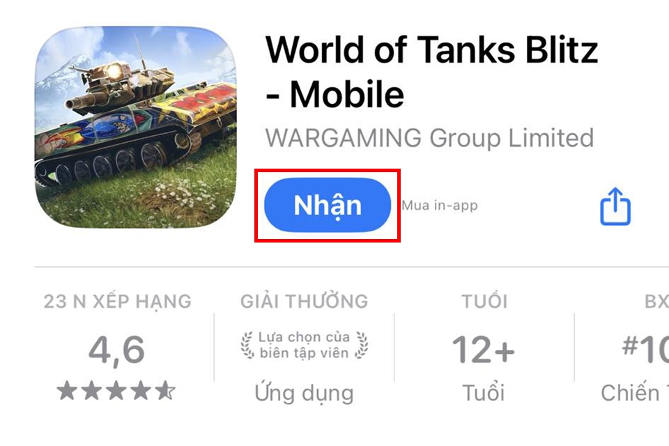 Hoàn tất quá trình cài đặt ứng dụng về máy