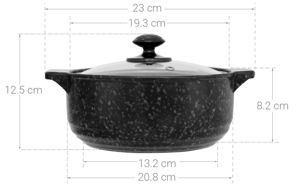 kích thước nồi Mommy Cook