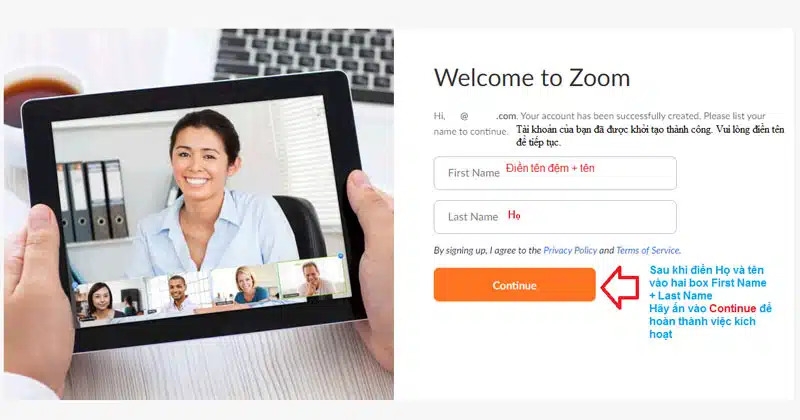 cài đặt zoom trên máy tính hình 8.2