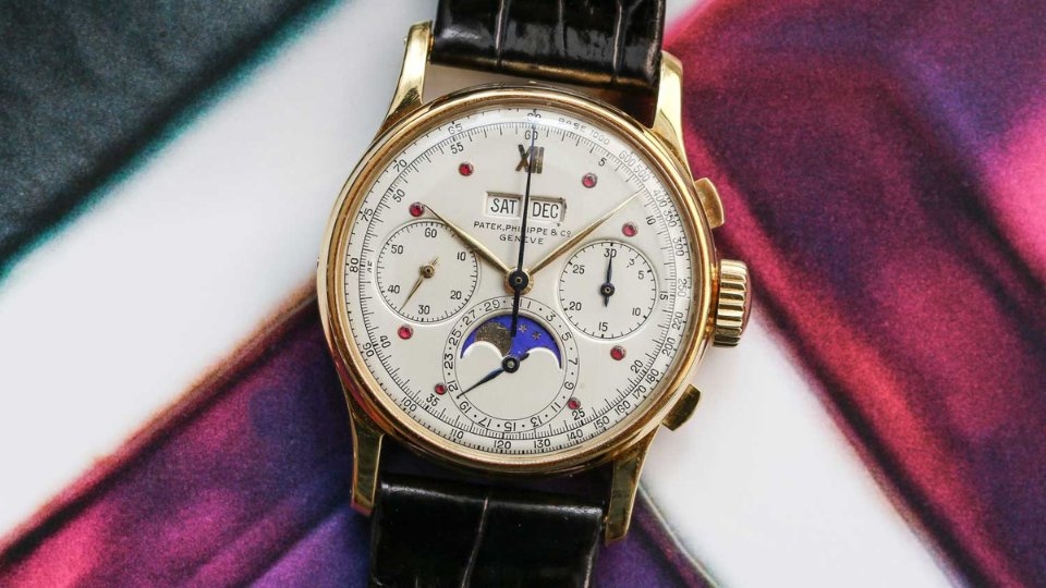 Patek Philippe Gold Chronograph Ref. 1527