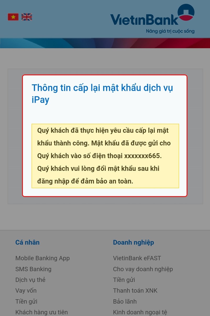 VietinBank iPay - Ứng dụng thanh toán trực tuyến của VietinBank