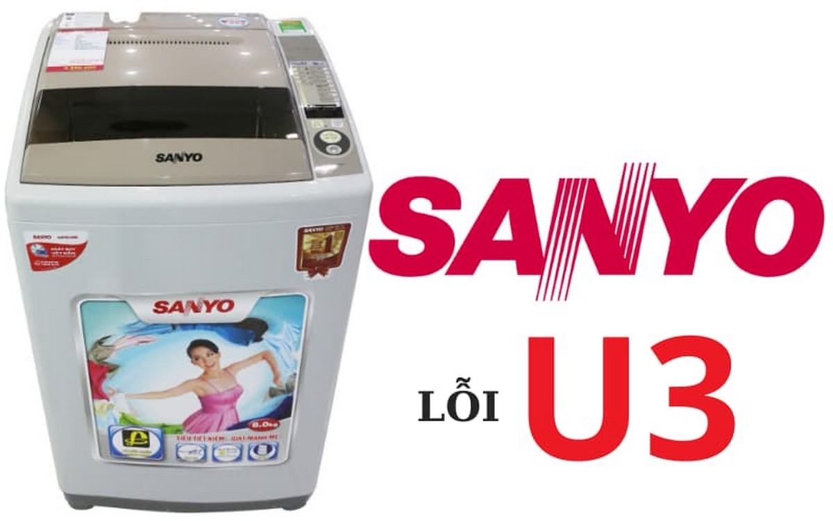 lỗi U3 máy giặt Sanyo - hình 2