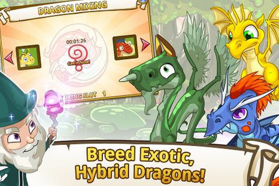 Các tính năng trong game&nbsp;Dragon Park
