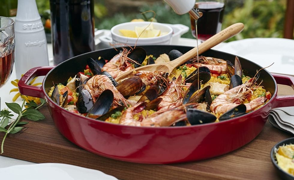 Chảo nướng Staub ít dầu