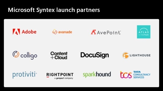 Hệ sinh thái của Microsoft Syntex