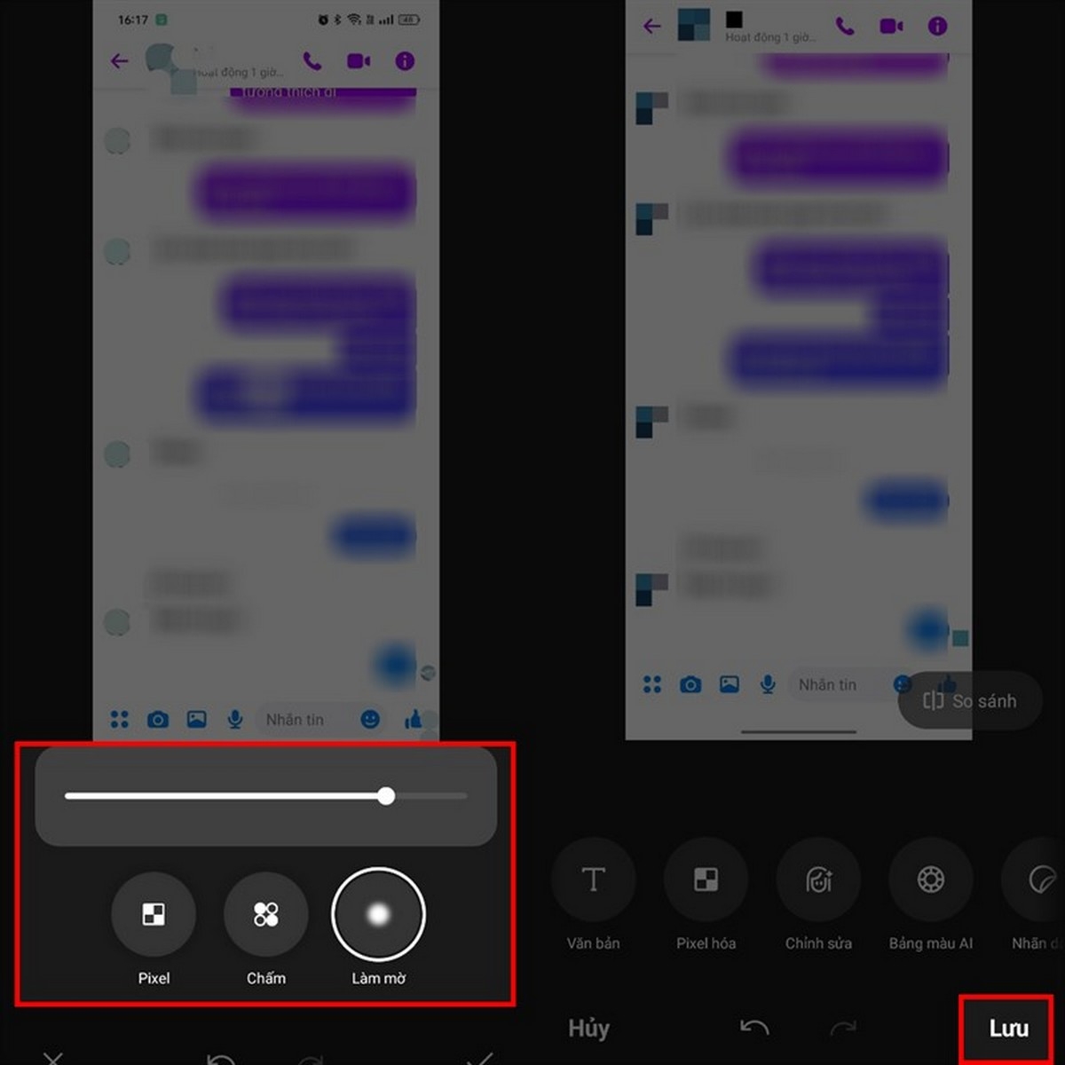 cách che tin nhắn trên ảnh - hình 5