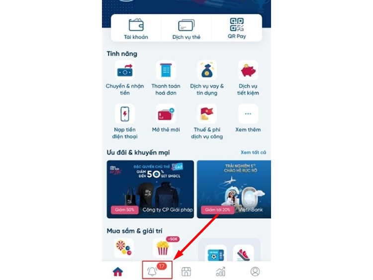 Cách xóa lịch sử giao dịch Vietinbank (hình 4)