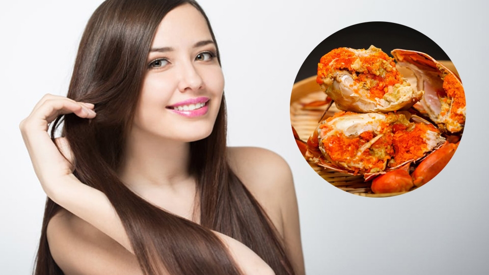 Gạch cua có nhiều chất dinh dưỡng tốt cho da và tóc