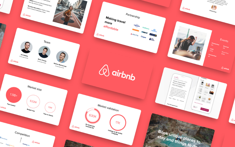 Pitch Deck của Airbnb