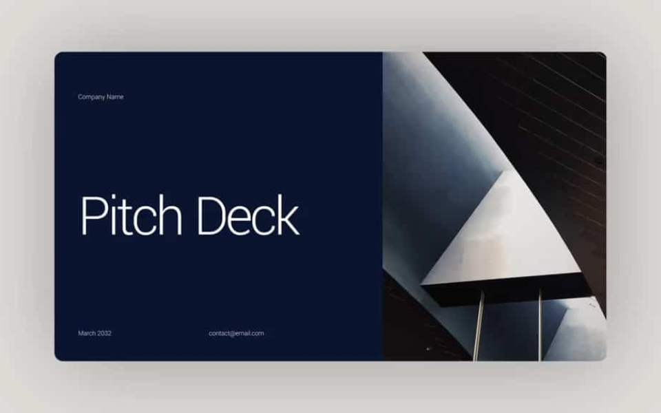 Những lưu ý khi xây dựng Pitch Deck