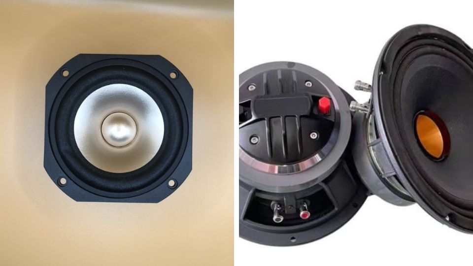 Loa toàn dải và loa đồng trục có gì khác nhau?