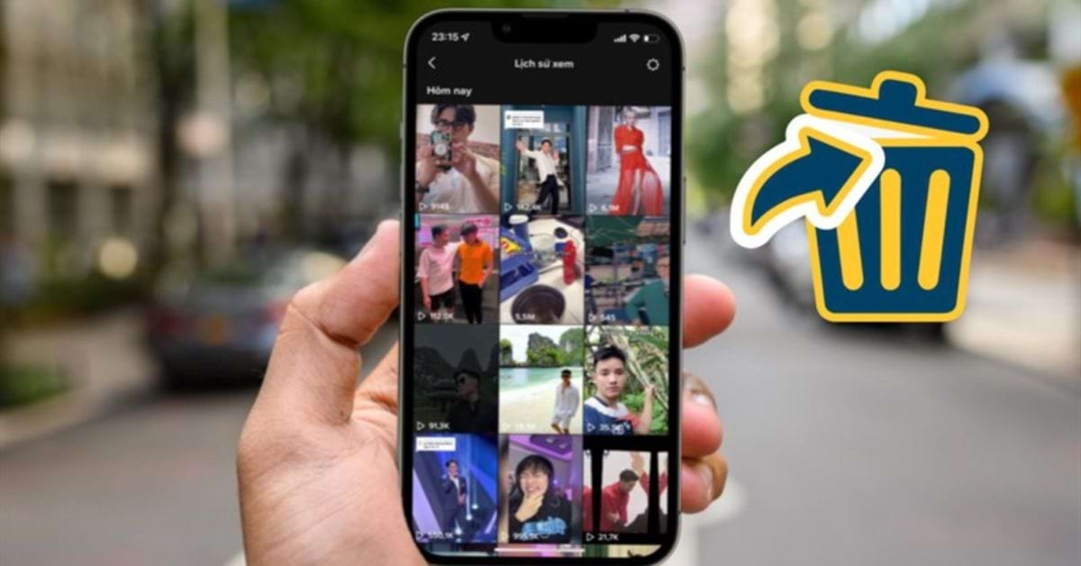 Chỉ có thể xóa video trên trang cá nhân của mình