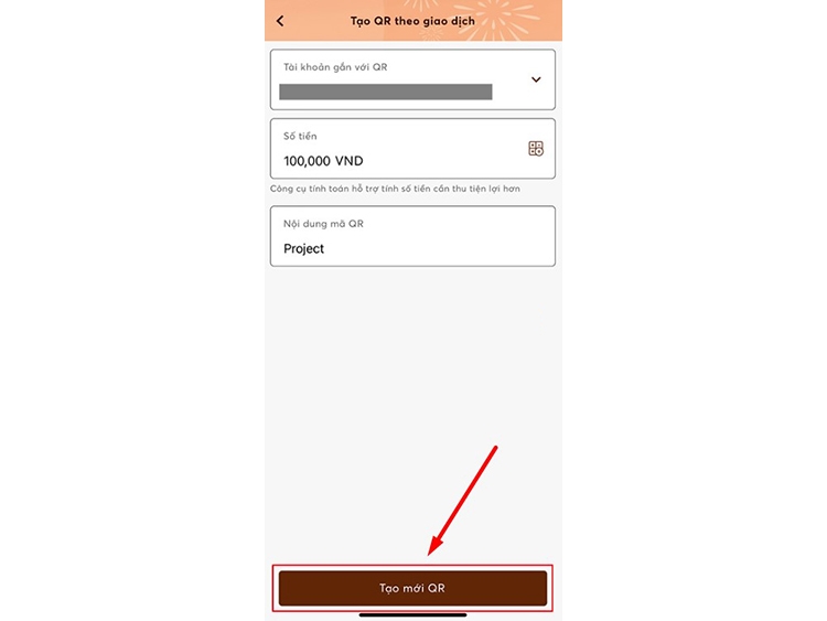 Cách lấy mã QR ngân hàng MB (hình 11)