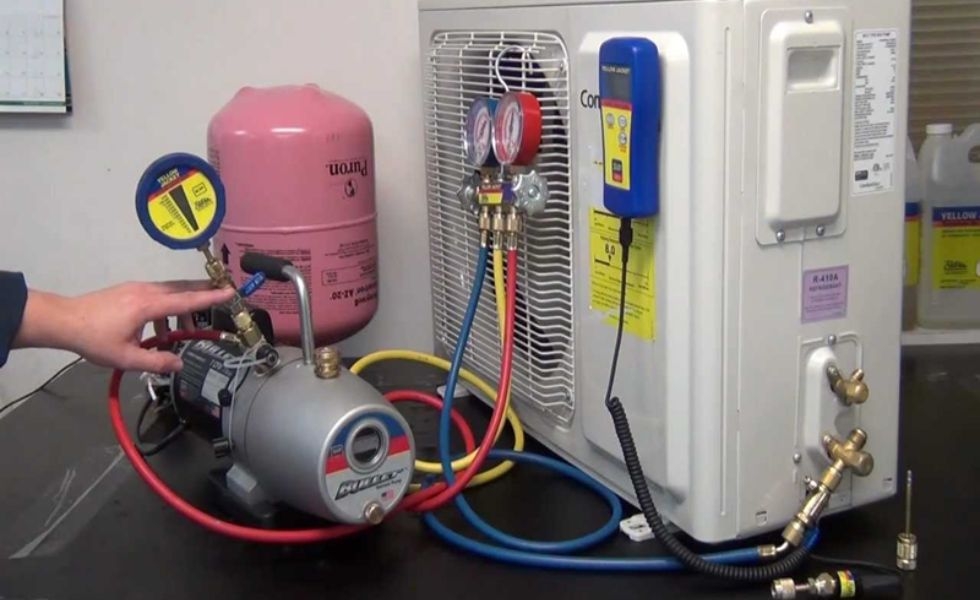 hết gas máy lạnh