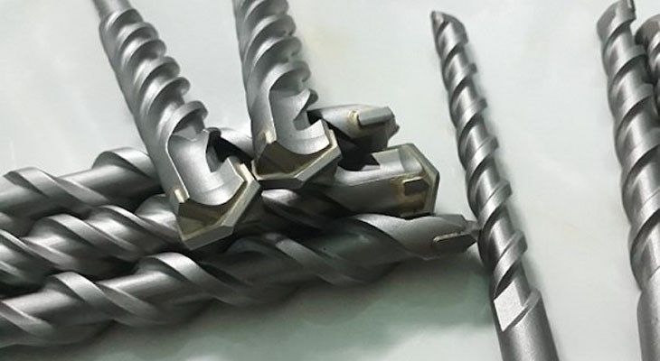 Mũi khoan bê tông loại thường được dùng cho các máy khoan thường