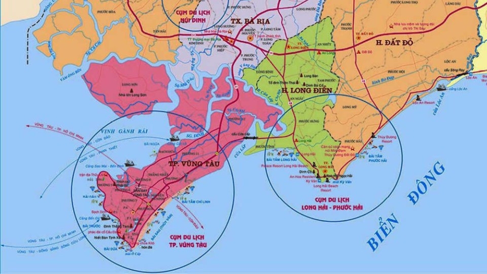 Ứng dụng: Quy hoạch Bà Rịa – Vũng Tàu