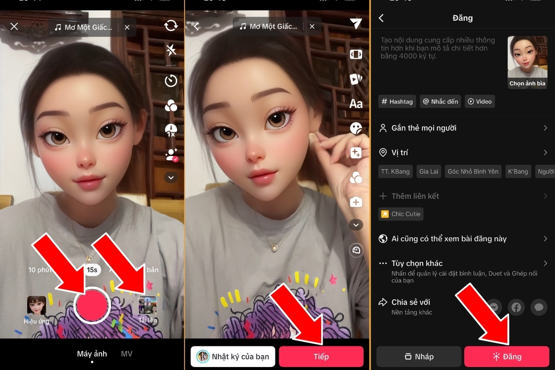 Cách làm video hát nhép TikTok đơn giản 2