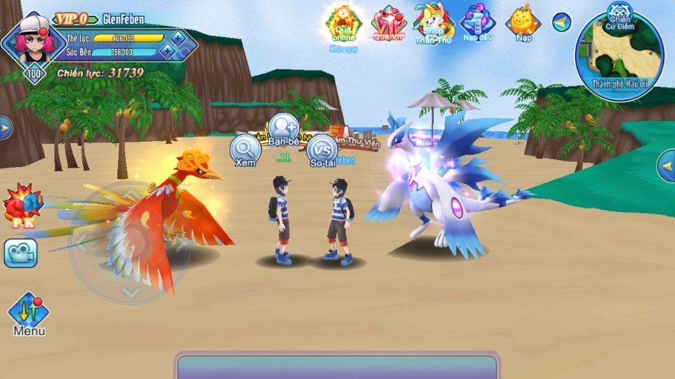 Tính năng hấp dẫn của Liên Quân Poke (Pocketown, Petown)
