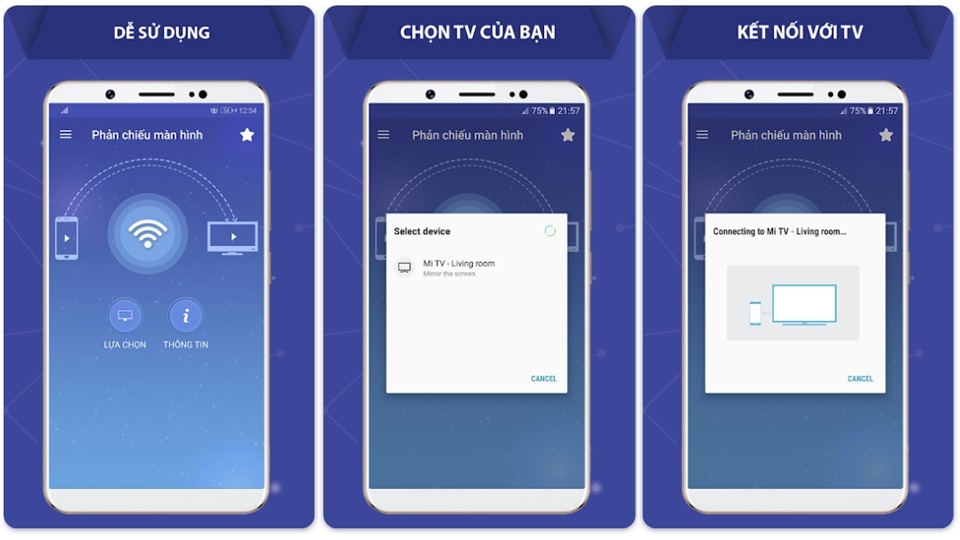 Tính năng của Castto