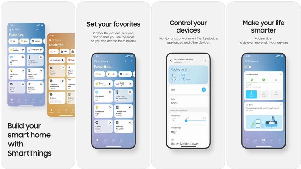 Tính năng của SmartThings
