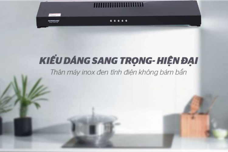 Đánh giá chi tiết và những lý do nên chọn dùng máy hút mùi Sunhouse Hình 2
