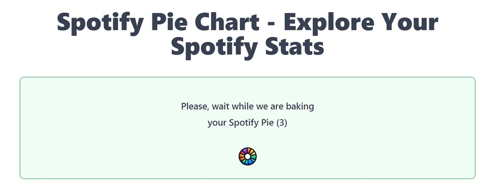 Đăng nhập bằng tài khoản Spotify của bạn và đợi vài phút để công cụ xử lý