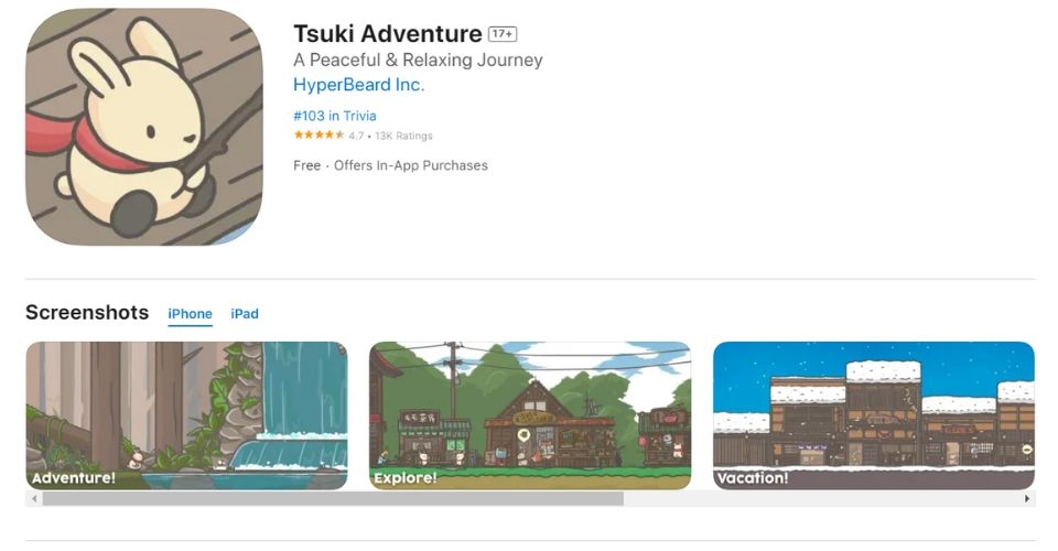 Tải Tsuki Adventure trên iOS