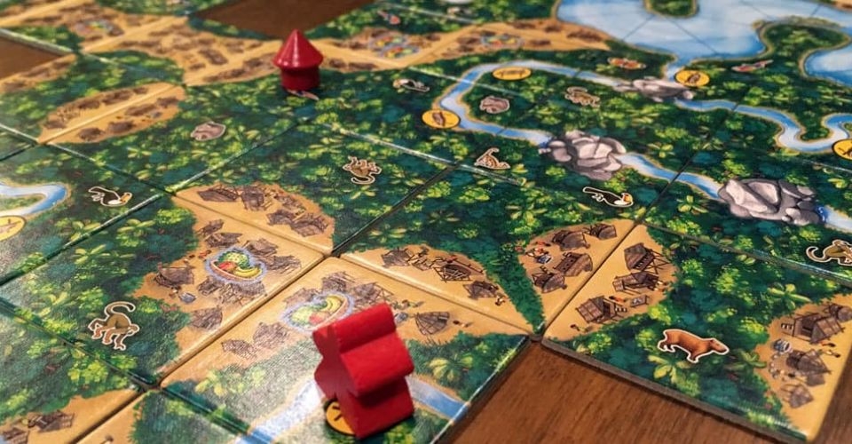 Mục tiêu Carcassonne là hoàn thành lãnh thổ