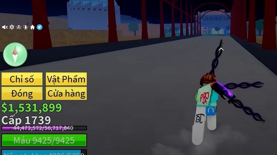 Làm theo hướng dẫn của NPC để lấy được Tam kiếm Zoro