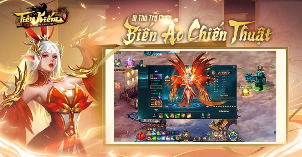 Dị thú trợ chiến oai hùng