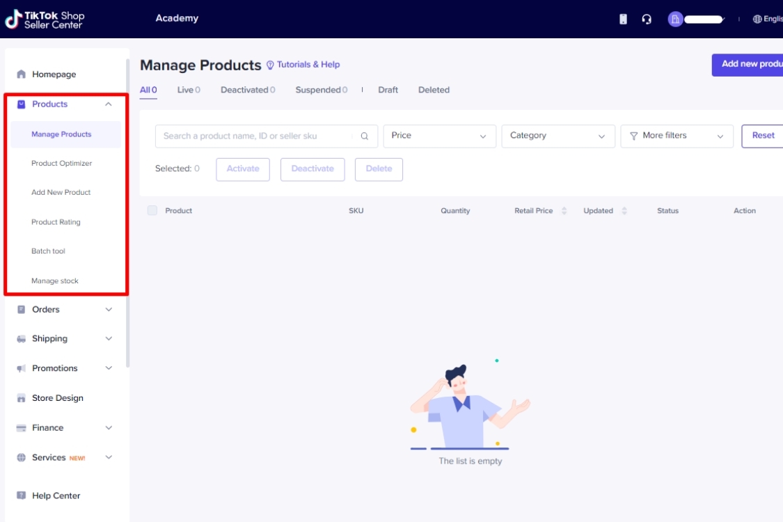 Cách sử dụng TikTok Seller để quản lý sản phẩm và đơn hàng