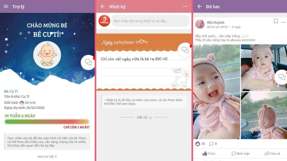 Bé của mẹ - Cẩm nang làm mẹ