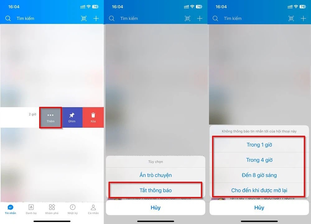 Cách tắt thông báo tin nhắn Zalo (hình 4)