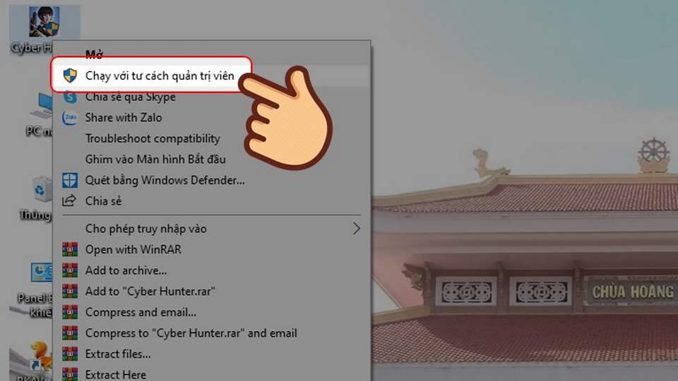 Hãy thực hiện theo hướng dẫn