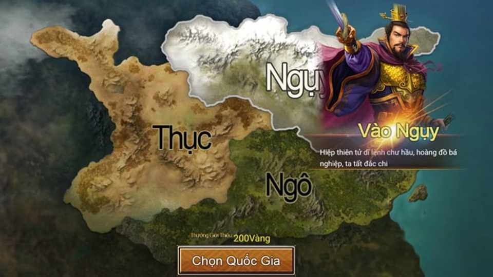 Xác định lãnh thổ cụ thể trên bản đồ