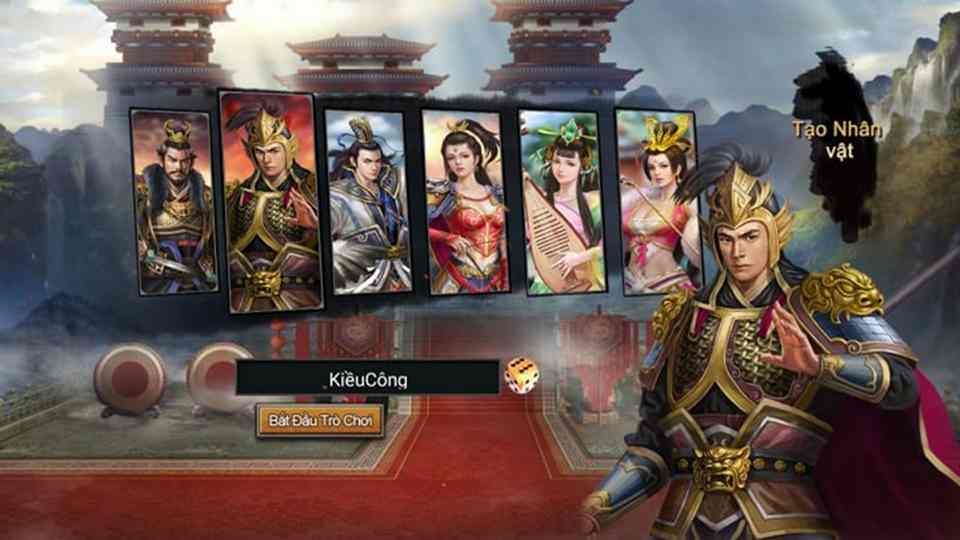 Tham khảo hệ thống nhân vật đặc trưng