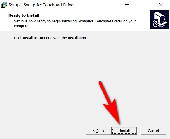 Tải về và cài đặt trình Synaptics touchpad driver trên laptop
