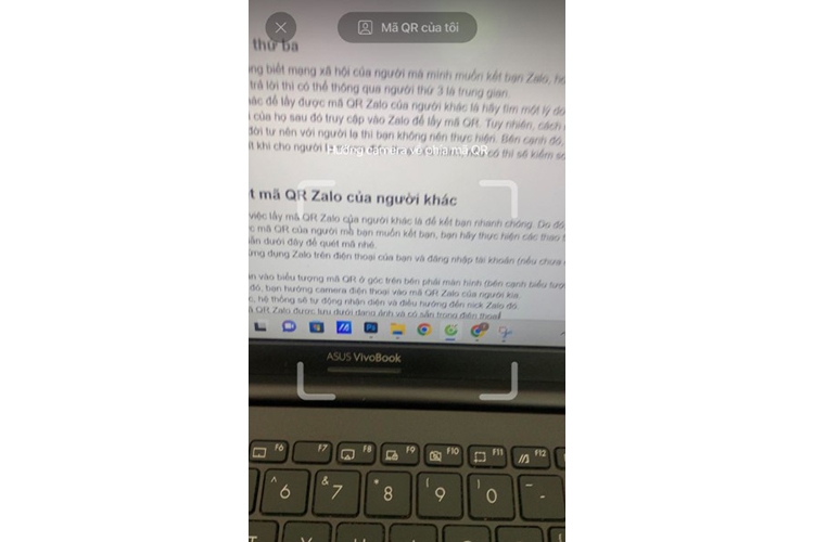 cách lấy mã QR Zalo của người khác (hình 6)