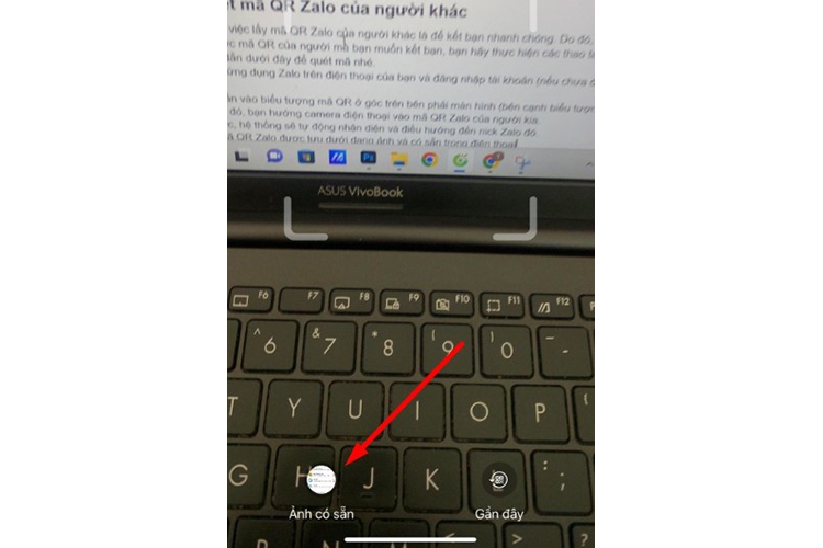 cách lấy mã QR Zalo của người khác (hình 7)