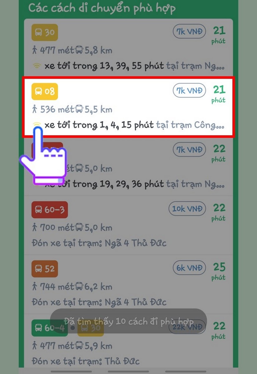 tra cứu tuyến xe buýt - hình 4