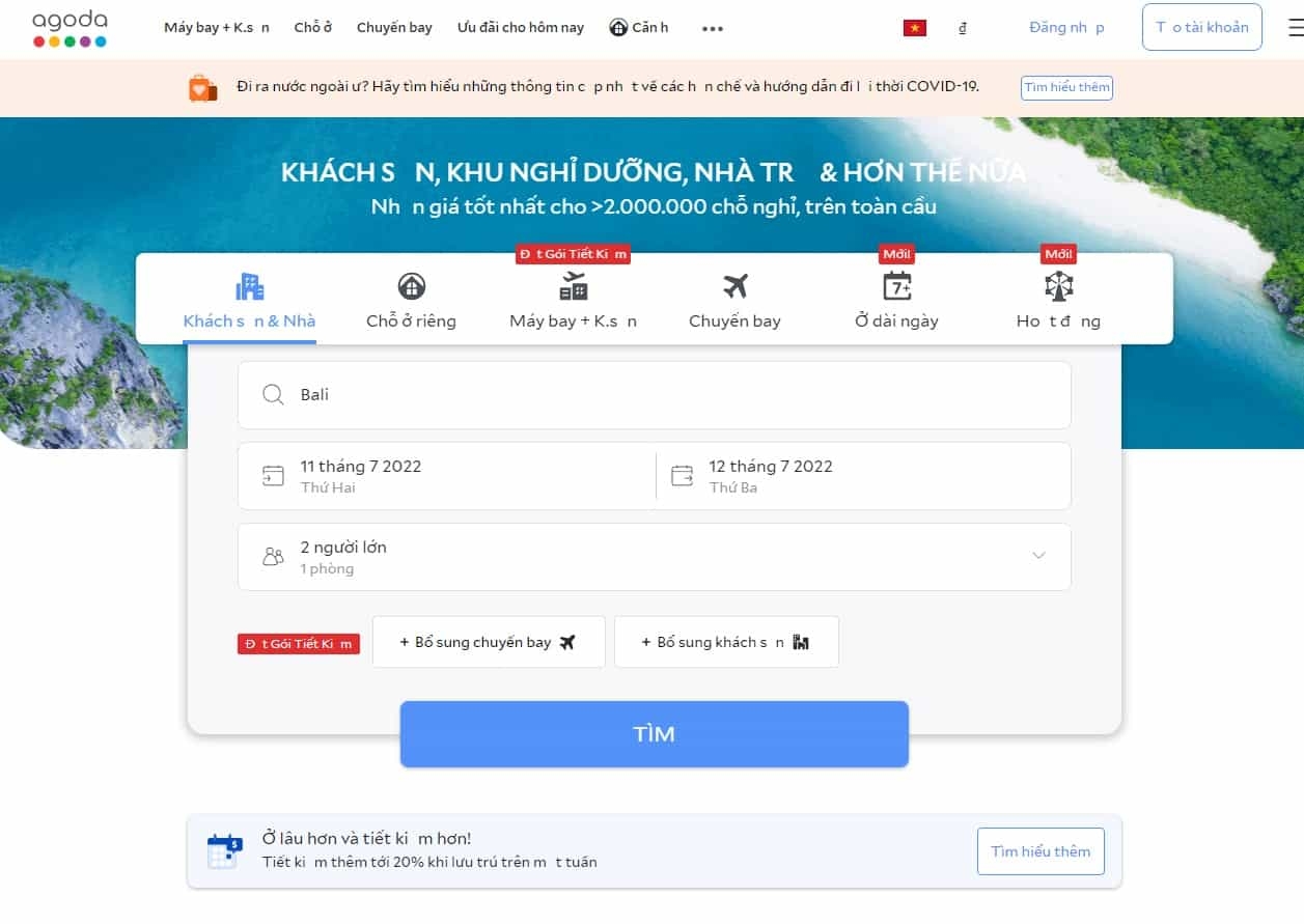 đặt phòng trên agoda 4