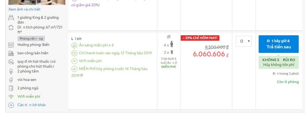 đặt phòng trên agoda 8