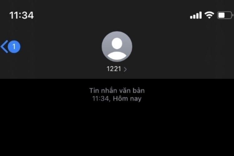 Nghe thử nhạc chờ bằng cú pháp SMS gửi đến tổng đài 1221