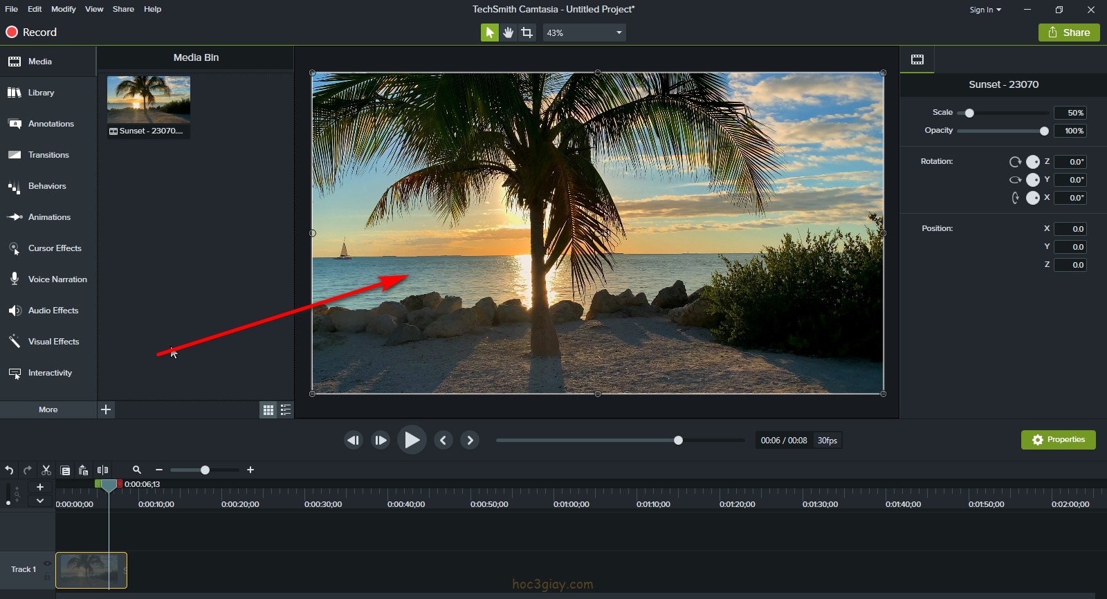 Phần mềm Camtasia