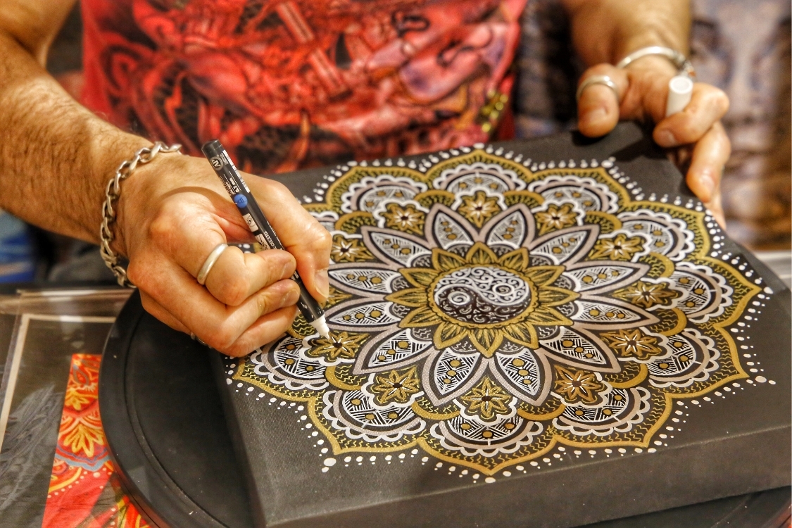 Một số hình ảnh họa tiết Mandala đẹp 2