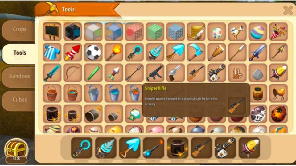 Chế độ “Creation” trong Mini World