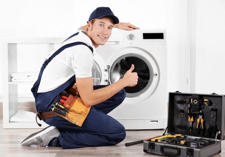 Máy giặt bị rung lắc mạnh khi vắt có nguyên nhân do đâu và cách khắc phục cụ thể như thế nào? 4