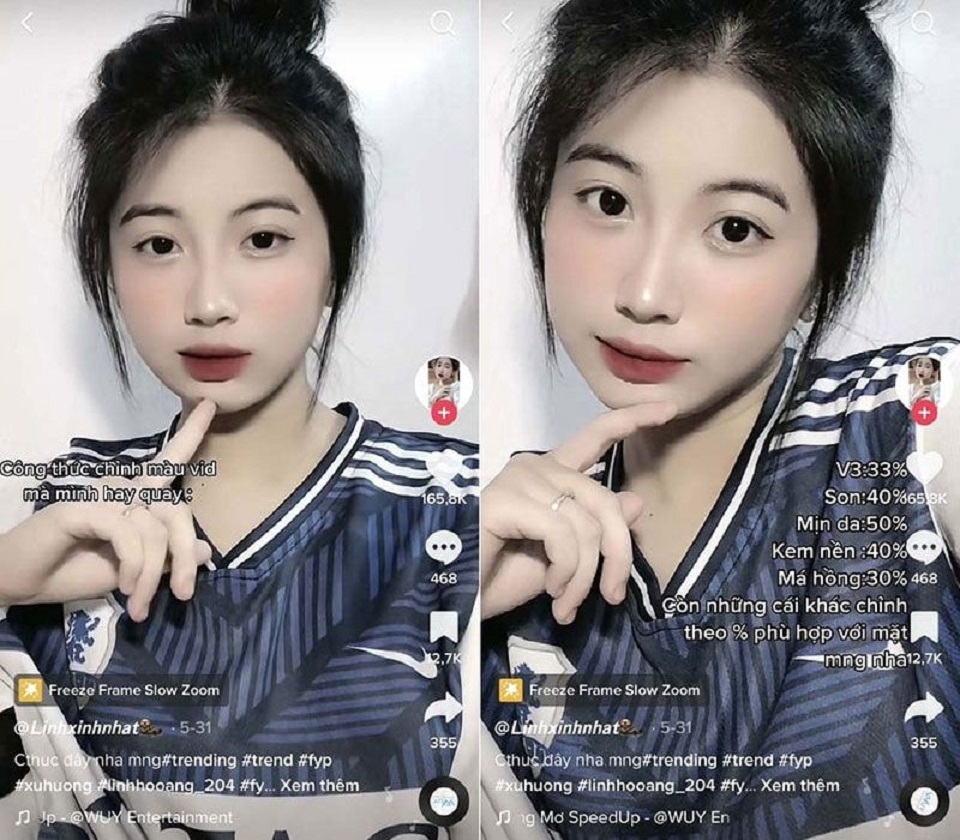 Môi đẹp xinh cùng TikTok