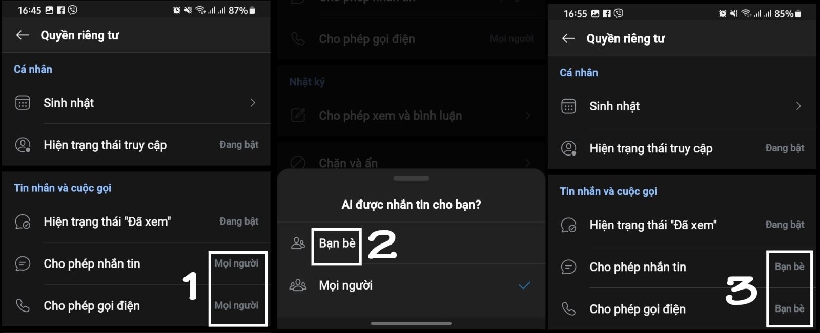 cách chặn tin nhắn từ người lạ trên Zalo 4