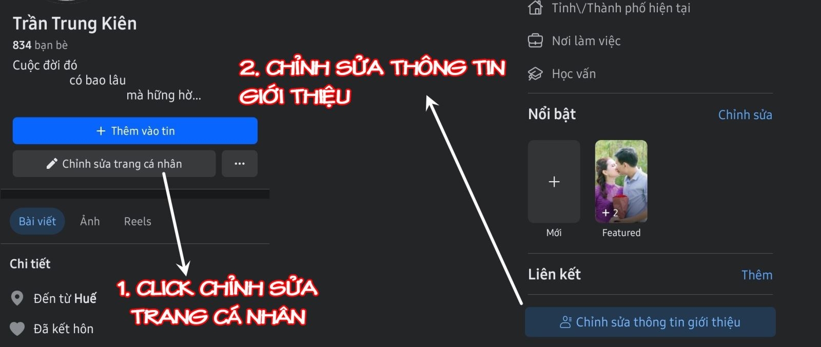 ẩn ngày sinh trên facebook 2